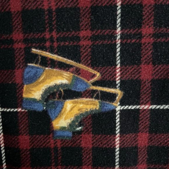 Tommy Hilfiger Men’s Button Down Flannel Shirt Size XL Winter Plaid Red Black - Picture 6 of 10